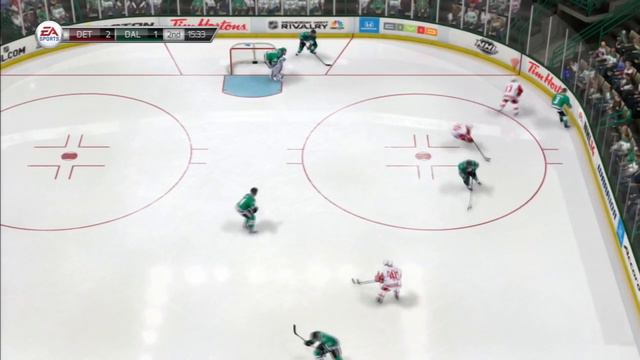 NHL 14 VS Gameplay - Detroit Red Wings VS Dallas Stars смотреть онлайн