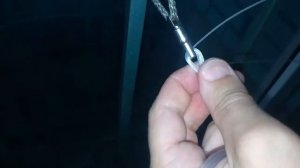 Кастинговая сеть (фиксация строп у вертлюга.)