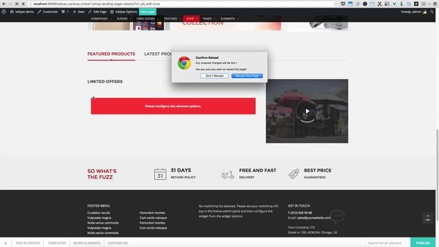 Shop Products presentation (Page Builder Element in Kallyas WordPress theme v4.0 ) смотреть онлайн