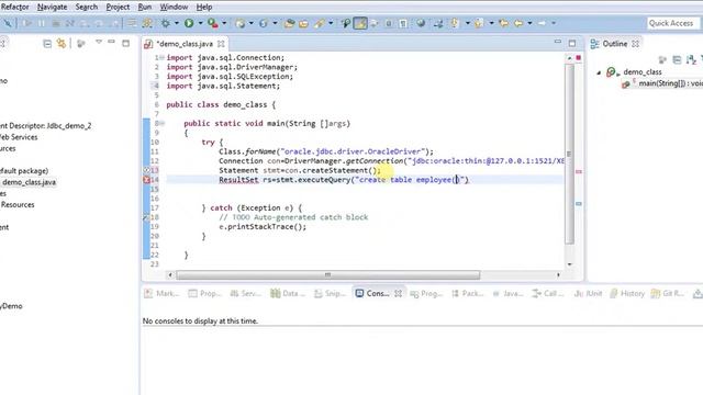 JDBC Connection смотреть онлайн