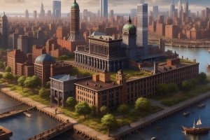 История город Нью-Йорк, начиная с его основания в 1624 году