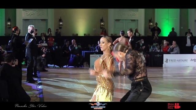 Pasha Stepanchuk - Gábriella Sabler I Open Professional Latin - Final I South Open Dancesport 2020 смотреть онлайн