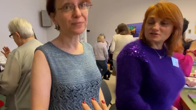 Победила Дружба. Вязальная Встреча в Аугсбурге. Часть 1 #вязание #stricken #stricktreffen