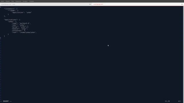 Сайт на Django через Nginx Unit: настройка окружения смотреть онлайн