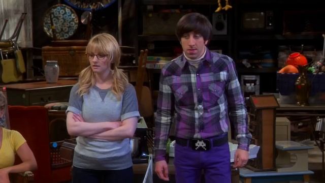 The Big Bang Theory - Amy and Raj playing Ping Pong S08E19 [HD] смотреть онлайн