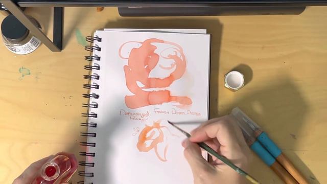 Ink Review: Ferris Wheel Press's Definitely Peachy смотреть онлайн