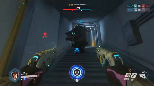 Overwatch #18 Pt 1 Atacar Tracer смотреть онлайн