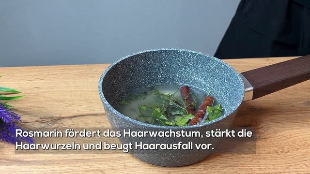 Super Rezept für Haare! Selbst auf einer Glatze wachsen Haare! Rosmarin für die Haare смотреть онлайн