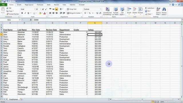 MS Excel 2010 - Conditional Formatting смотреть онлайн