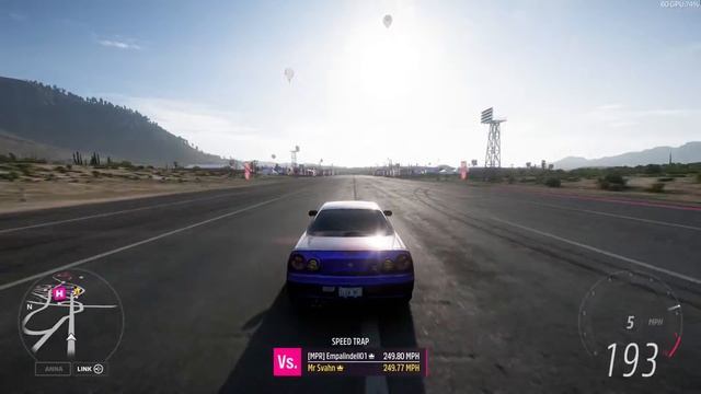 Nissan Skyline GTR R34 drag tune Forza Horizon 5 смотреть онлайн