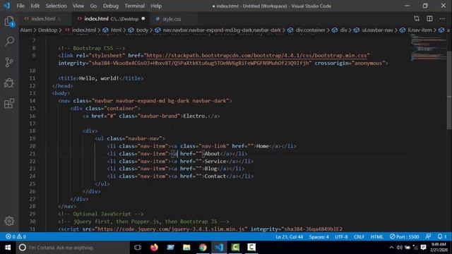 #bootstrap #navbar Responsive Navbar Using HTML,CSS,Bootsrap смотреть онлайн