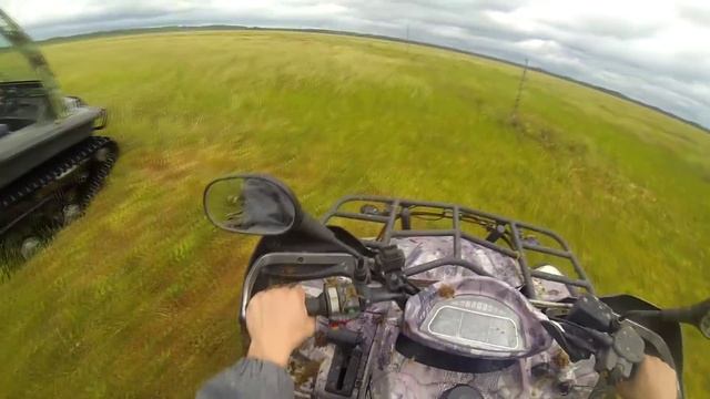 CFMOTO X6 и Tinger на болоте смотреть онлайн