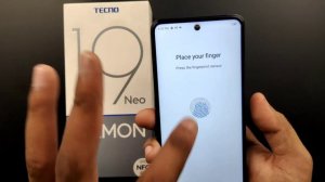 Tecno Camon 19 Neo | How To Set Finger Sensor & Face Unlock | Step By Step