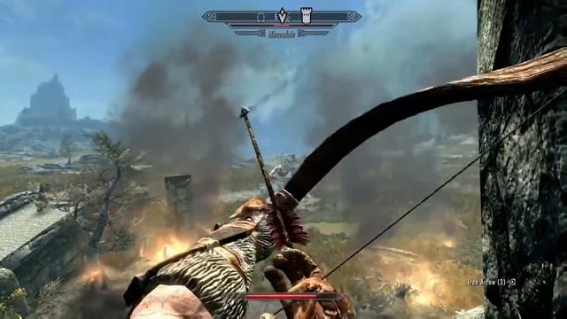 The Elder Scrolls V Skyrim Special Edition/ killing a dragon смотреть онлайн