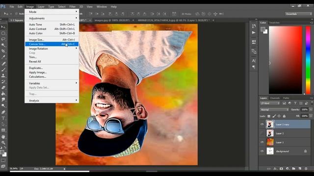 Photo to OIL Painting Effect(without Oil Filter)-Photoshop Tutorial #enowaytionplus смотреть онлайн