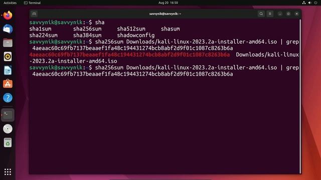 VERIFY MD5 / SHA256 Hash or Checksum on Linux - File Security (Ubuntu) смотреть онлайн