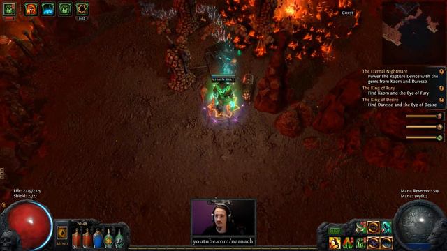 Cruel Act 4 Double Regicide: King Kaom & Daresso - #20 - Toxic Viking - Path of Exile (v2.3.3) смотреть онлайн