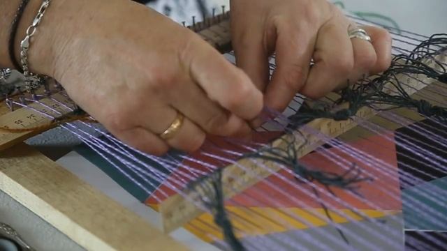 Изготовление художественных гобеленов смотреть онлайн