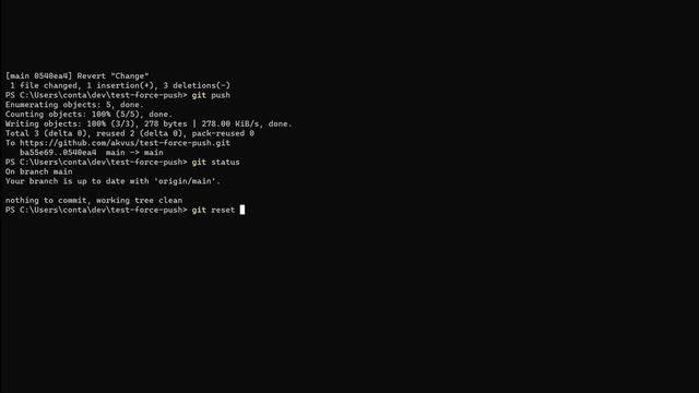 Fix your branch with git push --force смотреть онлайн