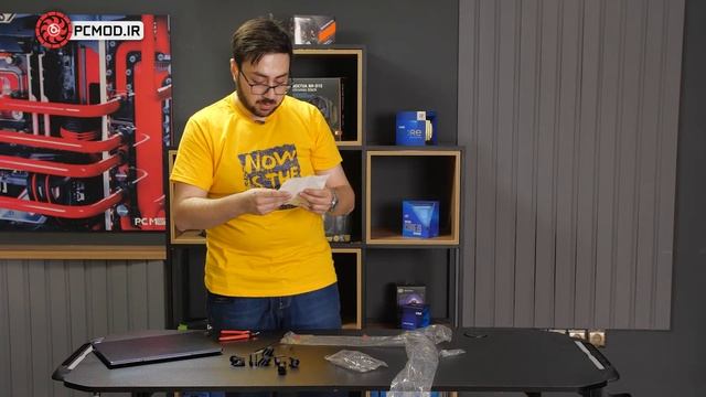 آنباکس و بررسی میز گیمینگ gamemax D140 Carbon RGB смотреть онлайн