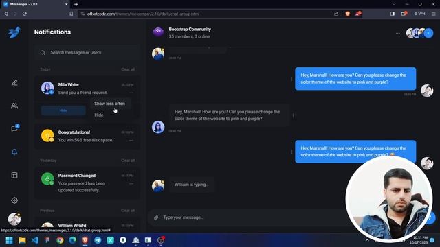 1- Chat Application Fullstack Clone : Nextjs13 | TypeScript | Tailwindcss | MongoDB смотреть онлайн