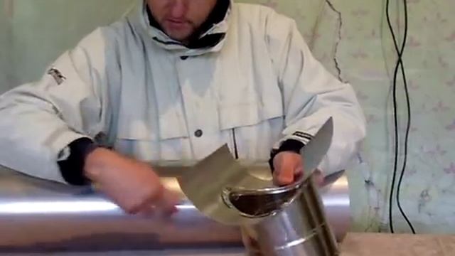 Врезка под стабилизатор тяги дымохода. смотреть онлайн