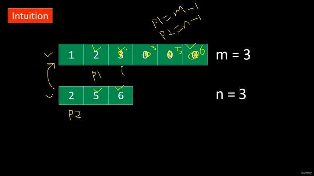 04 - Arrays 002 Merge Sorted Array LeetCode 80 смотреть онлайн