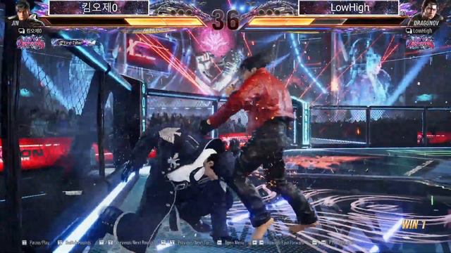 TEKKEN 8 | Online Top Tier Matches | 킴오제0(Jin) VS LowHigh(Dragunov) смотреть онлайн