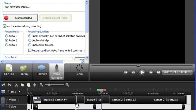 Функция редактирования Voice Narration программа Camtasia Studio смотреть онлайн