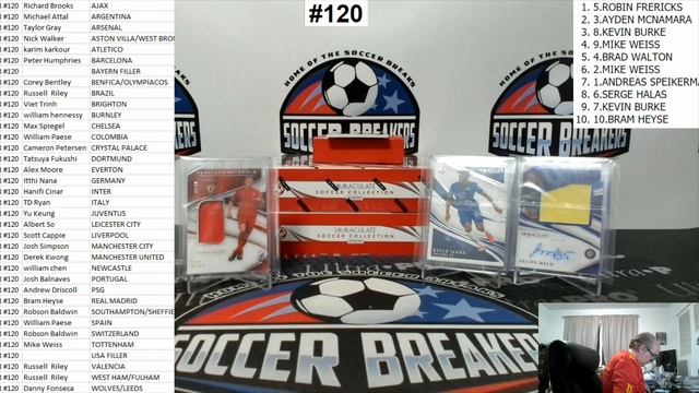 2020 IMMACULATE SOCCER 2 HOBBY BOX PICK YOUR TEAM (PYT) BREAK #120 (SOCCER BREAKERS FC) смотреть онлайн