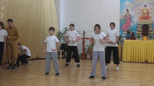 Показательные выступления инструкторов и учеников Школы на Дне открытых дверей 22.01.23
