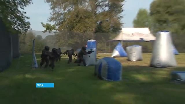 Турнир по пэйнтболу "Я ПАТРИОТ" смотреть онлайн