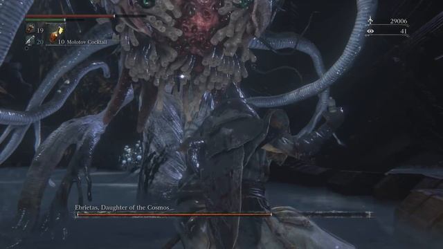 Bloodborne: Ebrietas, Daughter of the Cosmos Boss Fight (1080p) смотреть онлайн