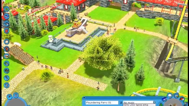 [RollerCoaster Tycoon 3] Livestream: Demo Scenario Attempt (Failed) - 1 / 3 смотреть онлайн