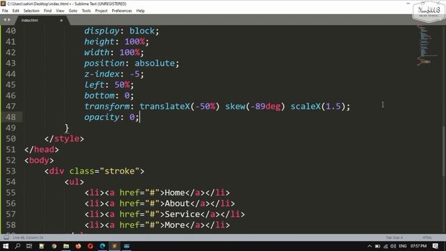 Menu Design #02 - Navbar Flash Hover Effect | CSS Creative Menu Hover Effects | NoorHUB смотреть онлайн