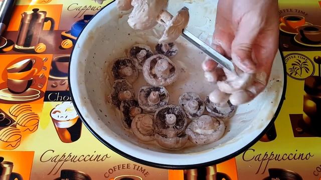 Вкуснейшие шампиньоны в духовке. Простой рецепт, но понравится всем смотреть онлайн