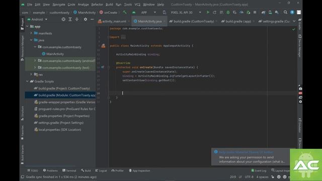 || Show Custom Toast In Android || Android studio || смотреть онлайн