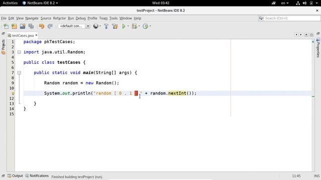 13- Random Class In Java | انشاء ارقام عشوائية في لغة جافا