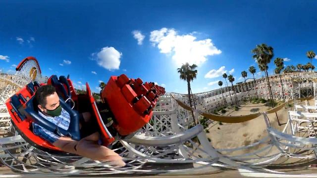 [360] Incredicoaster - Incredibles Themed Disney California Adventure Roller Coaster смотреть онлайн
