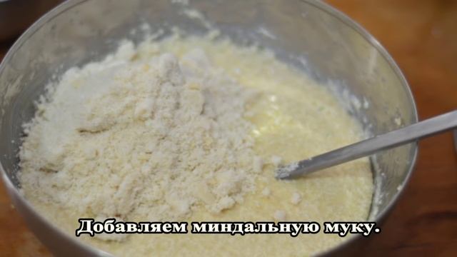 Творожный кекс с голубикой