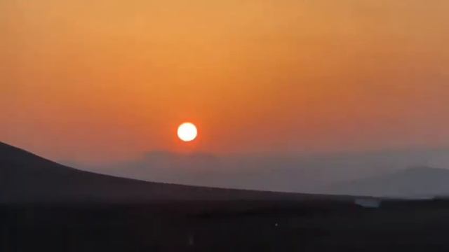 Qobustan. Гобустан. Закат. смотреть онлайн