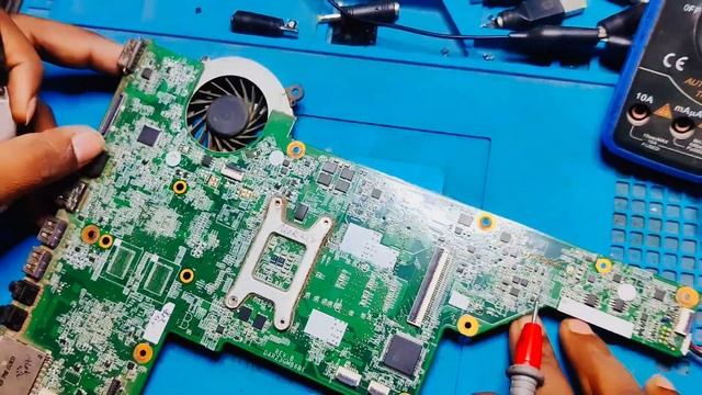 HP Laptop Fan Not Working #IC Faulty#How to fix смотреть онлайн