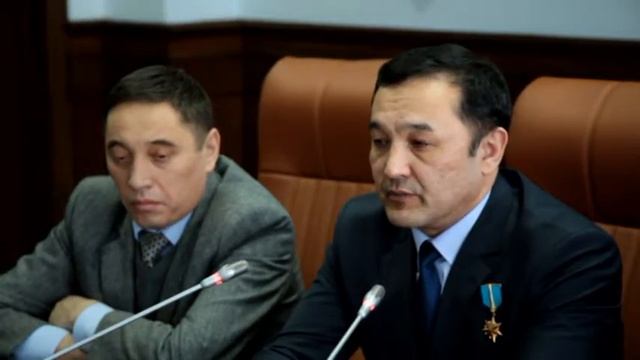 Встреча с летчиком-космонавтом, обладателем звания «Халық қаһарманы» Аимбетовым А. А. смотреть онлайн