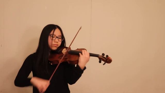 Renee Yeung, Violin, Performs Romanza Andaluza by Pablo Sarasate смотреть онлайн