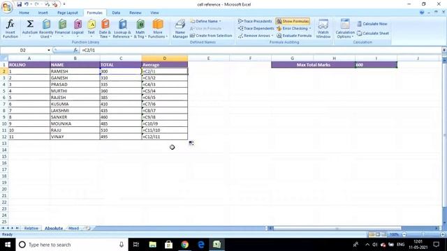 #LEARNMSOFFICE #EXCEL | Types Of Cell Reference in Excel With Examples in Telugu смотреть онлайн