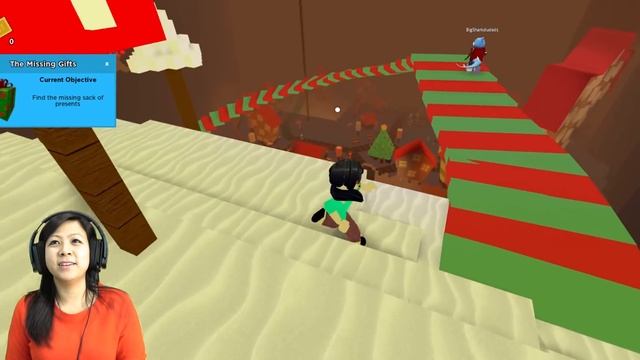 RYAN'S MOMMY'S QUEST TO SAVE CHRISTMAS IN ROBLOX! Let's Play Roblox with Big Gil смотреть онлайн