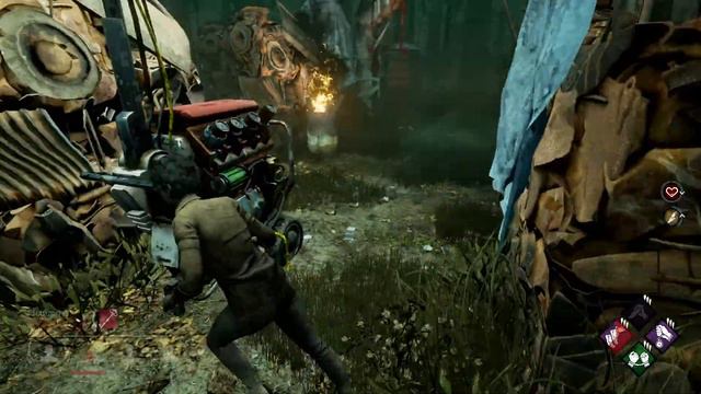 Dead By Daylight - играем в пати с рандомной девушкой по связи. Продали союзника клоуну смотреть онлайн