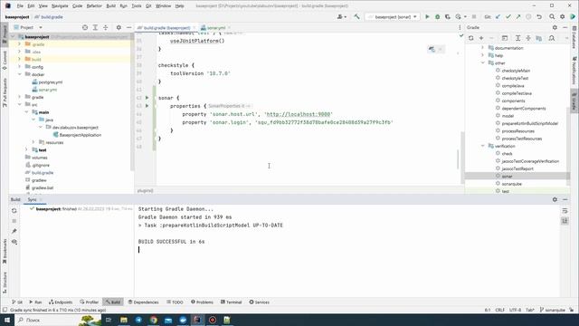 Spring boot + sonarqube + jacoco смотреть онлайн
