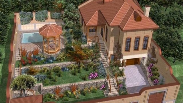 благоустройство дачного участка своими руками на склоне смотреть онлайн