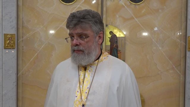 Слово перед причастием на Божественной Литургии 19 августа 2023г. смотреть онлайн